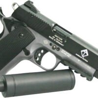 GERMAN SPORT 1911 AD-OPS 22LR - 5" BLACK/GREY 10RD W/RAIL