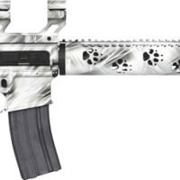 RRA LAR15 PREDATOR2 223 WYLDE - W/SCOPE MOUNT 16" BBL GHOST