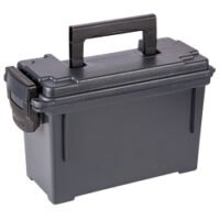 PLANO AMMO BOX NO GASKET BLK 6PK