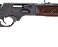 HENRY STEEL SIDE GATE 45/70 - 18.43" BLUED WALNUT LL