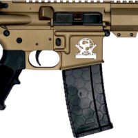 GLFA AR15 PISTOL 223 WYLDE - 7.5" NITRIDE BARREL BRONZE