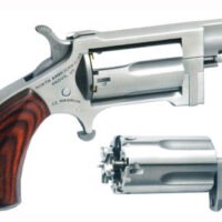 NAA SIDEWINDER 22LR/22WMR - 1.5" SWINGOUT CYL S/S MAT WOOD