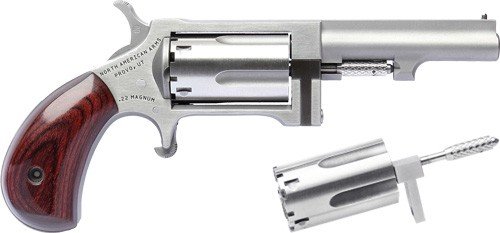 NAA SIDEWINDR 22LR/22WMR 2.5 - SWINGOUT CYLINDER S/S MAT WD