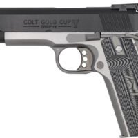 COLT GOLD CUP LITE 38 SUPER - TWO-TONE RED FIBER OPTIC G10