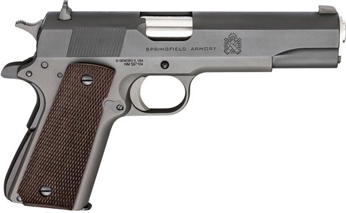 SPRINGFIELD 1911 DEFENDER MIL - SPEC 45ACP 5" 7RD PARKERIZED