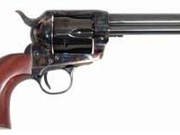 CIMARRON FRONTIER 38SPL/357MAG - PW FS 5.5" CC/BLUED WALNUT