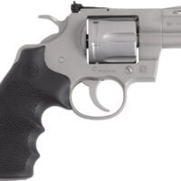 COLT PYTHON 357MAG 2.5" 6RD - MATTE STAINLESS HOGUE GRIPS