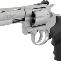 COLT PYTHON 357MAG 4.25" 6RD - MATTE STAINLESS HOGUE GRIPS