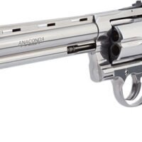 COLT ANACONDA 44MAG 8" 6RD - STAINLESS RUBBER GRIPS