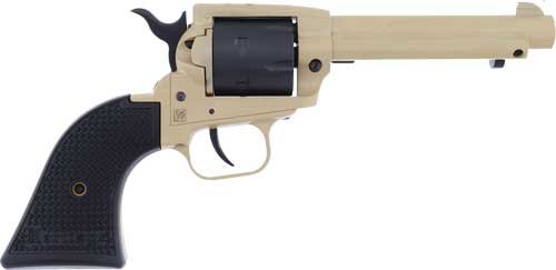 HERITAGE 22LR 4.75" SAND - STEEL FRAME POLYMER