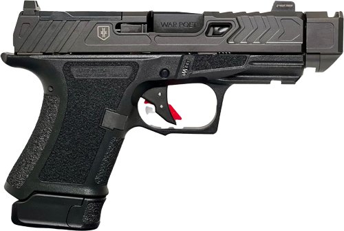 SHADOW SYSTEMS WAR POET CR920P - 9MM OPTIC CUT COMPENSATD BLK