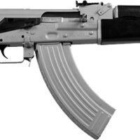 ZASTAVA ZPAPM70 RIFLE 7.62X39 - SILVER CERAKOTE 30RD BLK STOCK