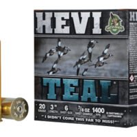 HEVI TEAL 20GA 3" #6 25/250
