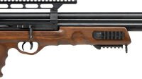 HATSAN BULLBOSS .25 PCP 1000 - FPS BLACK/WOOD W/2 MAGS