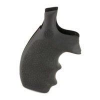 HOGUE GRIP S&W K/L RND BUTT BNTM BLK