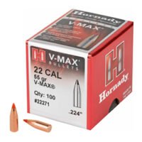HRNDY V-MAX 22 CAL .224 55GR 100CT