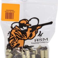 HSM BRASS 40 SW ONCE FIRED - UNPRIMED 100 PACK