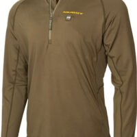 MUDDY NUCLEUS HEATED QUARTER - ZIP BROWN CLAY 2X-LARGE