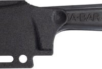 KA-BAR FORGED WRENCH KNIFE - 3" PLAIN EDGE BLACKOUT W/SHTH