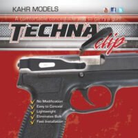 TECHNA CLIP HANDGUN RETENTION - CLIP KAHR RIGHT SIDE