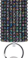 SABRE JEWELED PEPPER SPRAY W/ - SNAP CLIP/TWIST LOCK BLACK