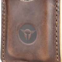 TRAILBLAZER LIFECARD LEATHER - SLEEVE DARK BROWN