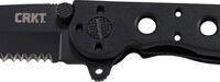 CRKT M16-KZ TANTO - 3" HALF SERRATED BLADE