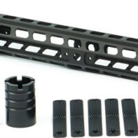 MANTICORE TRANSFORMER RAIL - 13" GEN II BLACK FOR AR-15