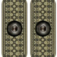 MI LEVER STOCK G10 M-LOK PANEL - OD GREEN/BLACK 2-PACK