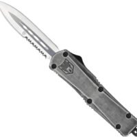 COBRATEC MEDIUM FS3 OTF  STONE - WASH 3" D2 DAGGER 1 SIDE SRRTD
