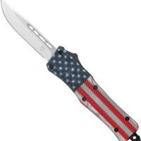 COBRATEC MEDIUM CTK1 OTF - AMERICAN FLAG 3" DROP POINT