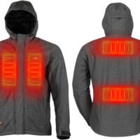 MOBILE WARMING MEN'S ADVENTURE - JACKET HEATHER GRAY X-LARGE