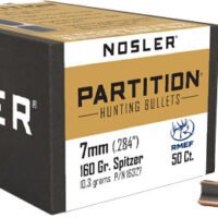 NOSLER BULLETS 7MM .284 - 160GR PARTITION 50CT