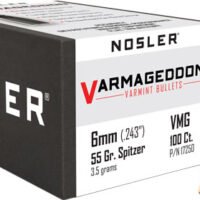 NOSLER BULLETS 6MM .243 - 55GR VARMAGEDDON TIPPED 100CT