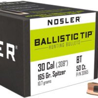 NOSLER BULLETS 30 CAL .308 - 165GR BALLISTIC TIP 50CT