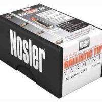 NOSLER BULLETS 22 CAL .224 - 60GR BALLISTIC TIP 250CT