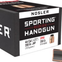 NOSLER BULLETS 44 CAL .429 - 200GR JHP 250CT