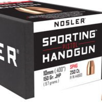 NOSLER BULLETS 10MM .400 - 150GR JHP 250CT