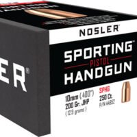 NOSLER BULLETS 10MM .400 - 200GR JHP 250CT