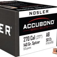 NOSLER BULLETS 270 CAL .277 - 140GR ACCUBOND 50CT