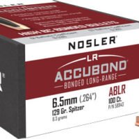 NOSLER BULLETS 6.5MM .264 - 129GR ACCUBOND LR 100CT