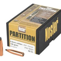 NOSLER 6.5MM 140GR SP PARTITION 50CT