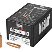 NOSLER 270 CAL 130GR ACCUBOND 50CT