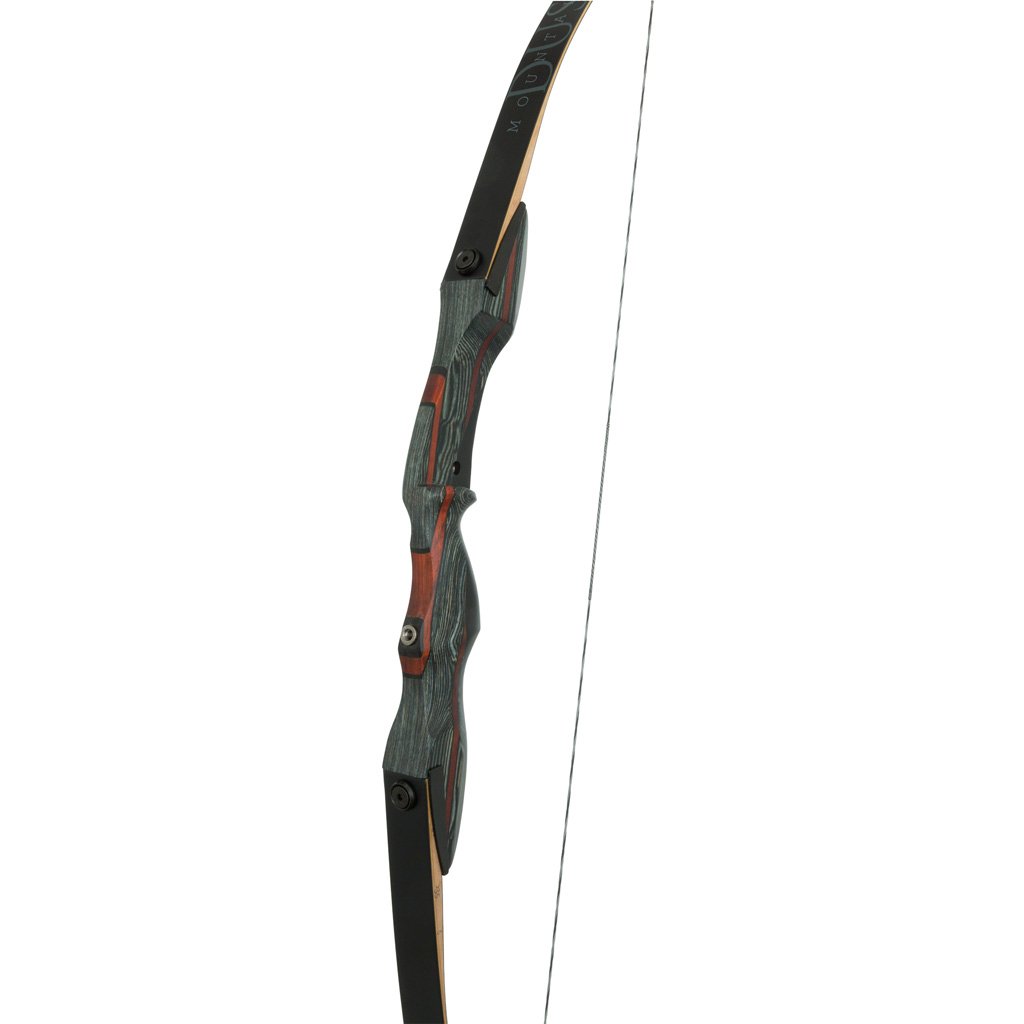 October Mountain Mountaineer Dusk Recurve Bow 62 in. 35 lbs. LH - Image 2