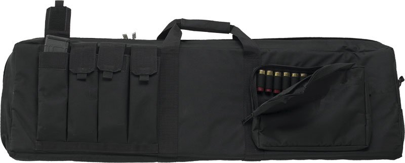 US PEACEKEEPER 43" COMBINATION - CASE W/ 4 MAG HOLDERS BLACK