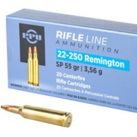 PPU 22-250REM SP 55GR 20/200