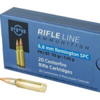 PPU 6.8SPC FMJBT 115GR 20/1000