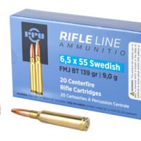 PPU 6.5X55 SWEDISH FMJ 139GR 20/200
