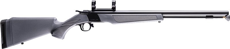 CVA WOLF V2 209M 50CAL 24" - PIC RAIL BLUED/GREY SYNTHETIC