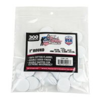 PRO-SHOT PATCH .22-.270CAL 1" 300CT